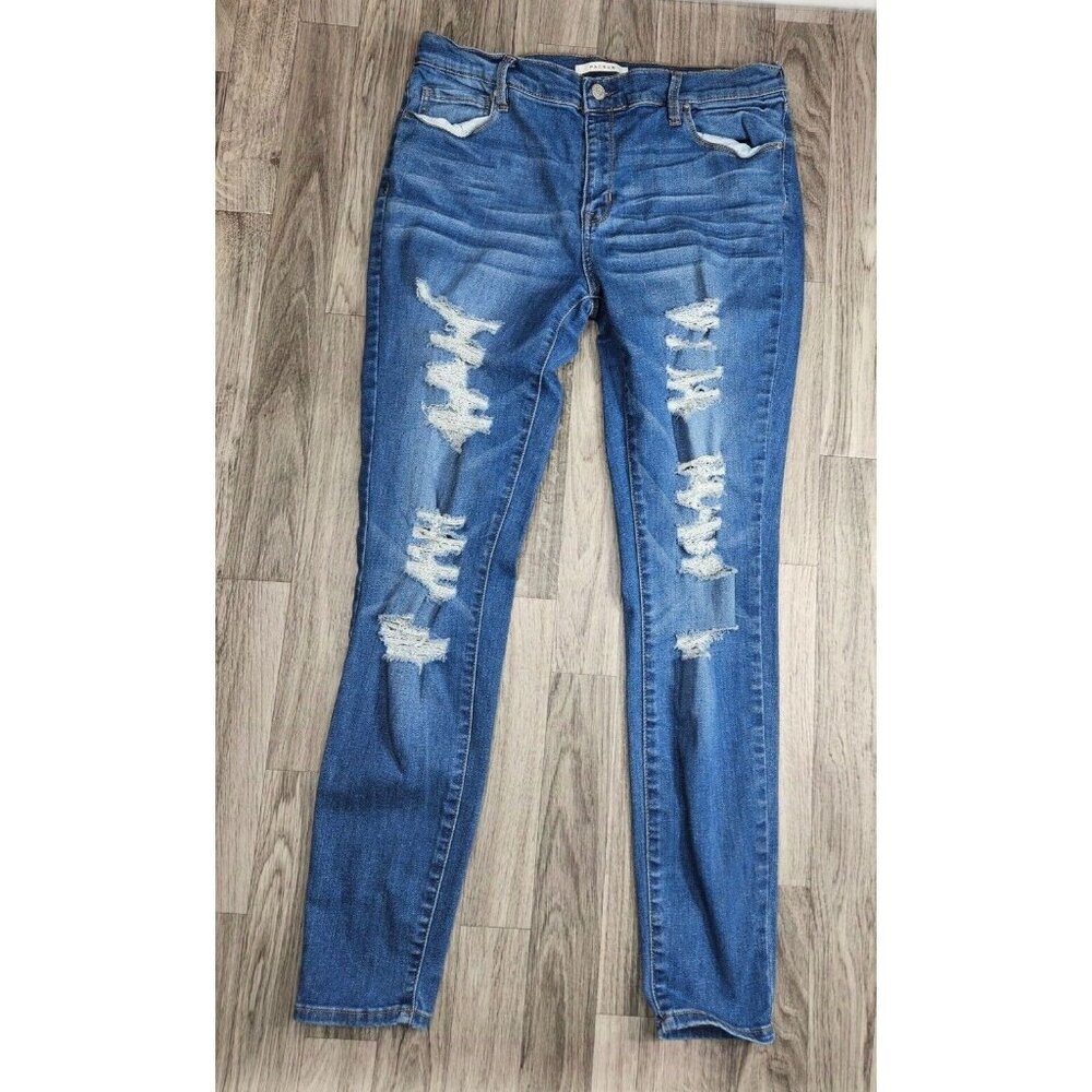(3/$35) Pacsun Womens Size 29 Skinny Distressed Denim Perfect Fit Jeggings Jeans
